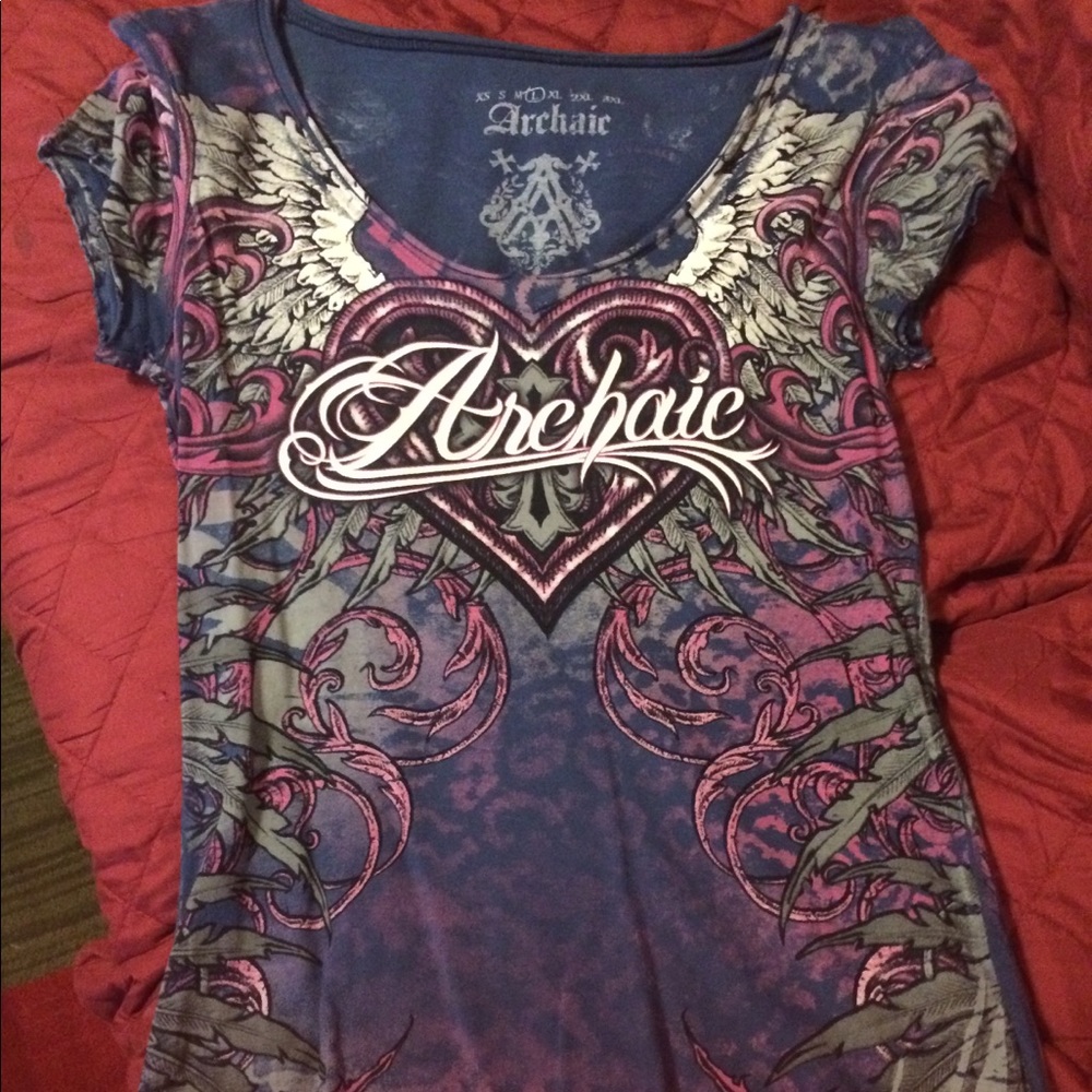 Archaic tshirt by Affliction large